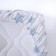Sheet on the elastic band "Stars", size 60x120 cm, white color
