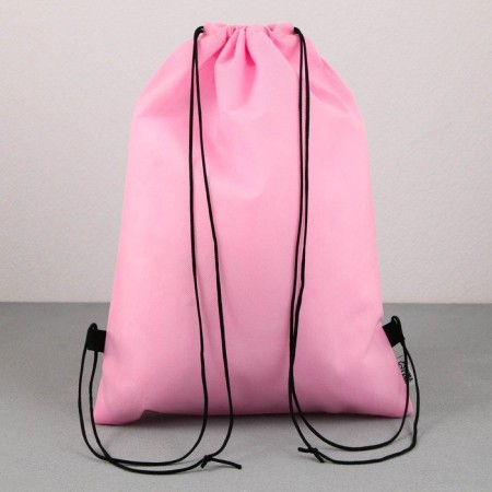 A bag for shoes "Happiness" non -core canvas, size 30 x 40 cm-5