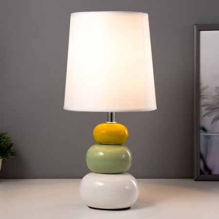 Board "Balance" E14 40W white-green 16x16x33 cm Risalux-1