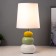 Board "Balance" E14 40W white-green 16x16x33 cm Risalux