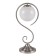Fabbio table lamp, 1x40W E14, Nickel color
