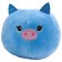 Soft toy Funky Toys "Fox with Blue Piggy"