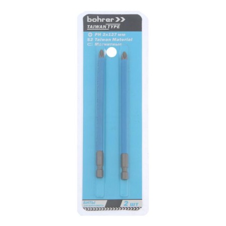 Bohrer Taiwan Type, PH2 x 127 mm, S2 steel, magnetized-5