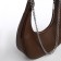 Bag Women's Sobo on the zipper Textura, average size, brown color
