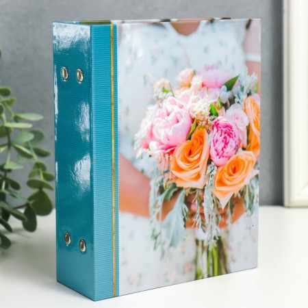Photo album for 100 photos "Bouquet-3" 10x15 cm mix-2