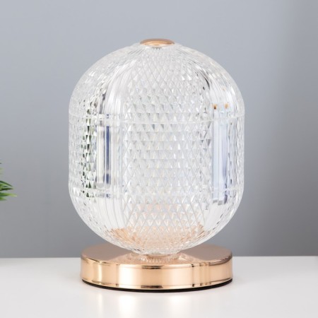 Highway Lamp "Shar" LED 5W gold 15x15x20 cm Risalux-1