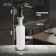 Disator for detergent Zein Z3615, on a sink, built -in, graphite