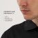 T -shirt Polo Male Sports, size S (46), Black color
