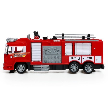 The radio -controlled "Fire Guard", shoots water, lighting effects, works from the battery-6