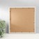 Photo frame Plastic in 2 photos "Love message" with clothespins, white 30x30 cm