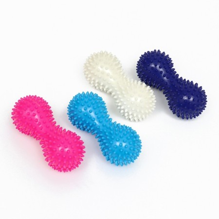 Toy "Massage bone", plastric, mix of flowers, 15 cm-3