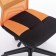 Compact Brabix "Smart MG-313", without armrests, black/orange