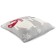 Knitted pillow with New Year's pattern Festive Penguins New Year Essential, size 45x45 cm 1026183