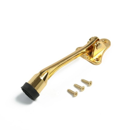 Door locomard lock, "goat leg", color gold-10