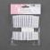 Flasp for a bra, 3 rows 2 hooks, 3.3 × 2.8 cm, 3.3 × 5 cm, 10 pcs, white color
