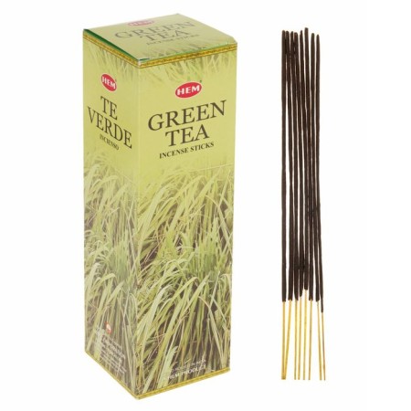 Incense "hem" 8 sticks carbon green tea