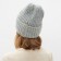 Women's hat Minaku Over One Size 52-58 Gray