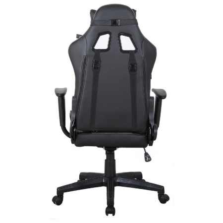 Brabix player "GT RACER GM-100", two pillows, black/brown-5