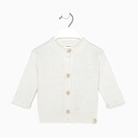 Cardigan Knitted baby I, r.80-86, milk