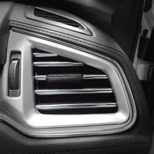 Lays on a deflector 19 cm, chrome, set 10 pcs