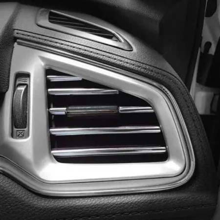 Lays on a deflector 19 cm, chrome, set 10 pcs