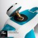 Steiring KitFort KT-918-3, 1000 W, 220 ml, 3 bar, cord 5 m, turquoise