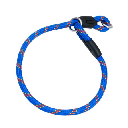 Collar - dog noisy, 0.8 x 45 cm, blue -red-1
