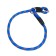 Collar - dog noisy, 0.8 x 45 cm, blue -red