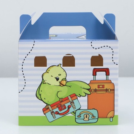 House of birds for birds and rodents "Time on a journey"-6