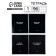 Notebook A5, 96 liters on the paper clip, 4 pcs "Black Notebooks" mix