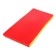 Mat, 100x50x5 cm, red/yellow color