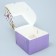Capcake box, confectionery packaging, 4 cells “The most lovely”, 16 x 16 x 10 cm