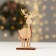 New Year's decor "Deer with a bell" 7 × 4 × 15.5 cm, red