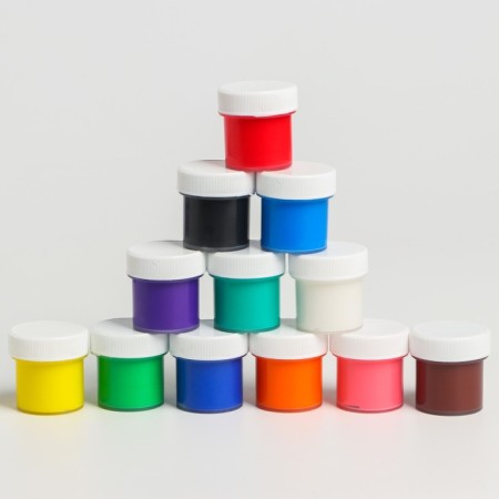 Gouache 12 colors of 10 ml, wheelbarrows-4