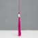 Textile suspension, plastic "Brush. Lotus" bright pink 1.2x2.7x14.5 cm