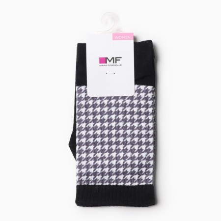 Women's socks, black color, size 25-27-2