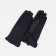 Female gloves, size 8.5, with insulation, black color