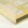 Box for 12 cupcakes, gold, 34.7 × 26.3 × 10 cm
