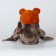 Soft toy of Bunny "Mishutka LU", 25 cm