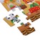 Puzzle with windows "Workshop of Santa Claus"