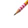 Chernographic pencil HB, Kuromi+Me Melody, three -sided, with an eraser