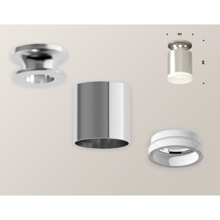 Ambrella Light, XS6305043, MR16 GU5.3 LED 10 watts lamp, silver color, white matte-1