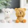 Souvenir Polystone "Bear - I do not hear, I do not see, I will not say" mix 4x2.5x3 cm