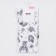 Women's socks, white color, size 25-27