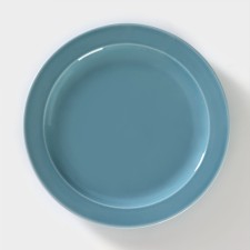 Small “watercolor” plate, d = 24 cm, blue color