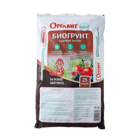 Biogront based on the Bihuumus "Garden Earth", 25 liters