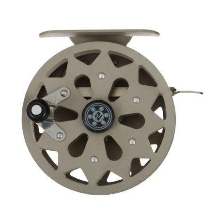 Inertial coil, metal, 2 bearings, diameter 7.5 cm, brown color, TL75A-3