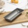 Baking form "Jacqueline. Roll ", 31 × 12 × 4 cm, anti -stick coating, black color