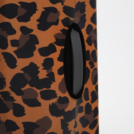 Coverage for a suitcase 20 ", brown color-3