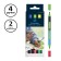 Two-sided set, ballpoint pen + Schneider "Link -it" 04zv., 1.4mm/4mm, cardboard packaging, euro suspension